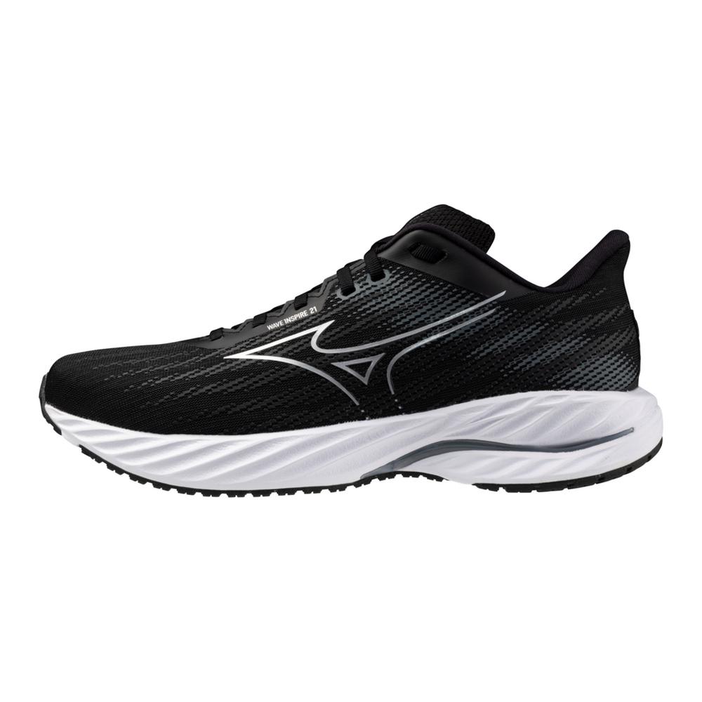 Men's - Mizuno Wave Inspire 21 - Black/Silver