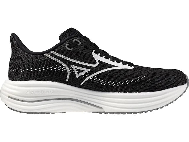 Women's - Mizuno Wave Rider 29 - Black Sand - White