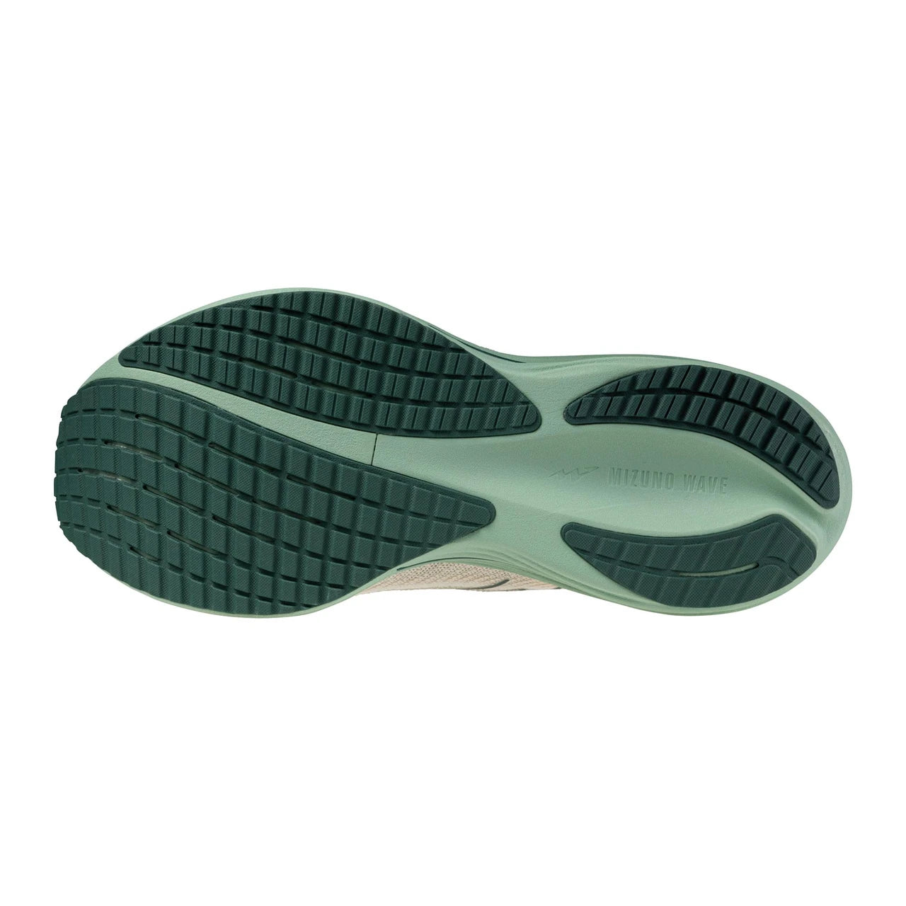 Men's - Mizuno Wave Rider 29 - WHITE-BISTRO GREEN
