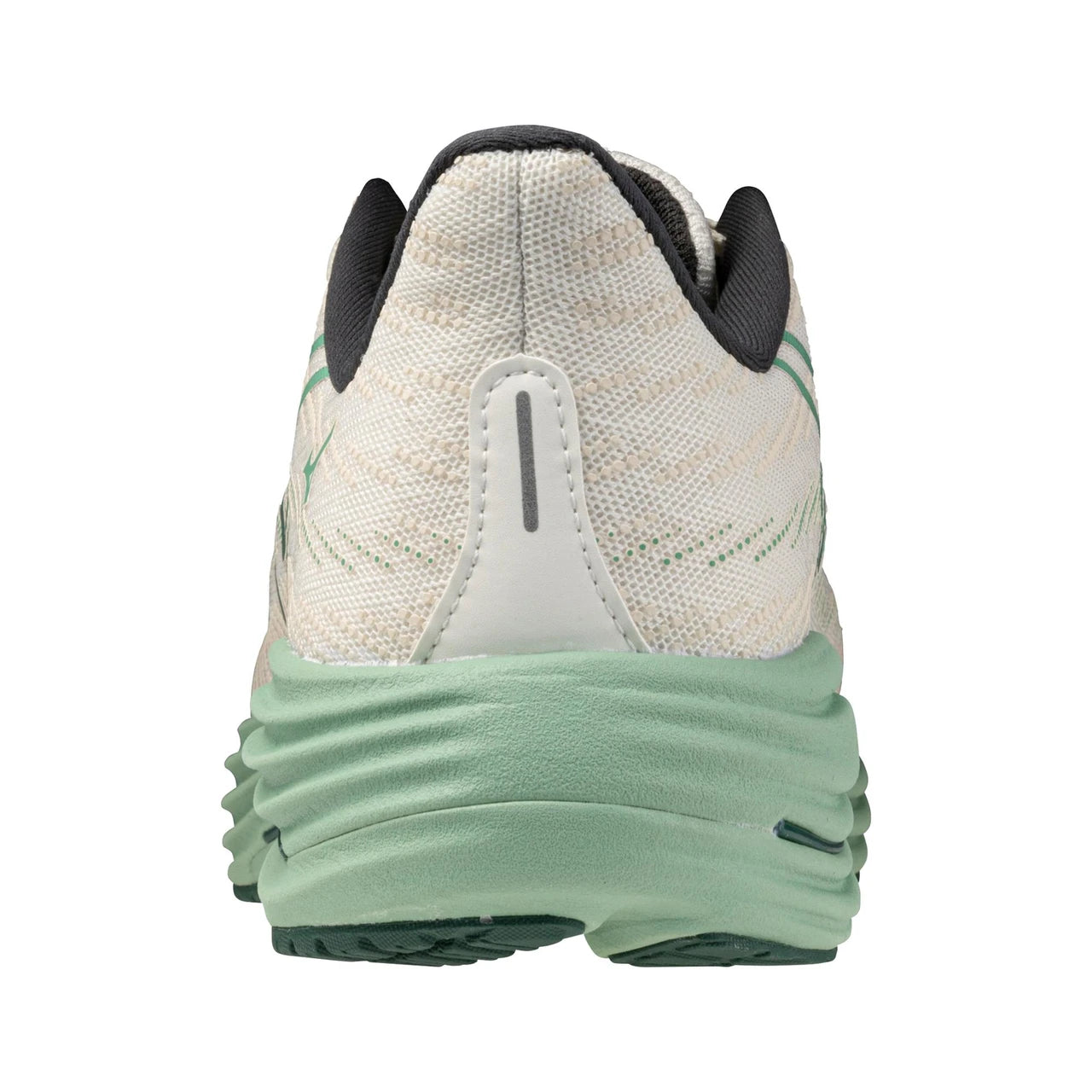 Men's - Mizuno Wave Rider 29 - WHITE-BISTRO GREEN