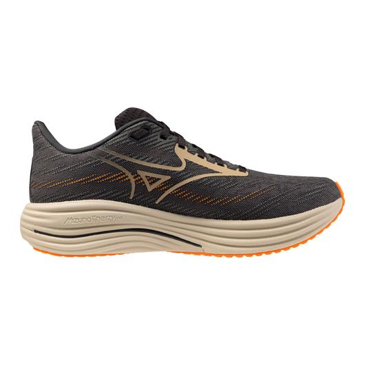 Men's - Mizuno Wave Rider 29 - Black Sand - Quiet Shade