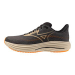 Men's - Mizuno Wave Rider 29 - Black Sand - Quiet Shade