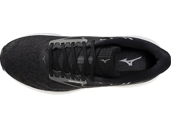 Men's - Mizuno Wave Rider 29 - Black Sand - Quiet Shade