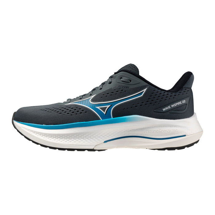 Men's - Mizuno Wave Inspire 22 - Dark Slate/Blue Jewel