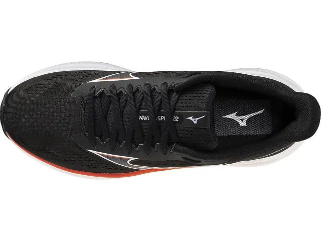 Men's - Mizuno Wave Inspire 22 - Black Sand/Quiet Shade