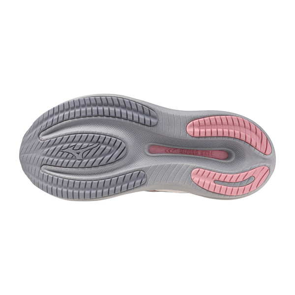 Mizuno Women's Wave Rider 30 Dapple Grey-Dark Slate