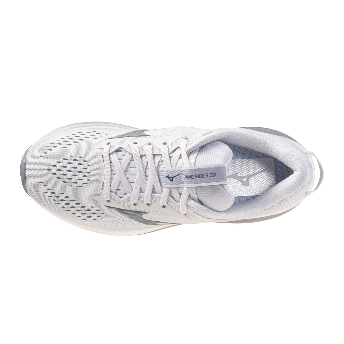 Mizuno Women's Wave Rider 30 Dapple Grey-Dark Slate