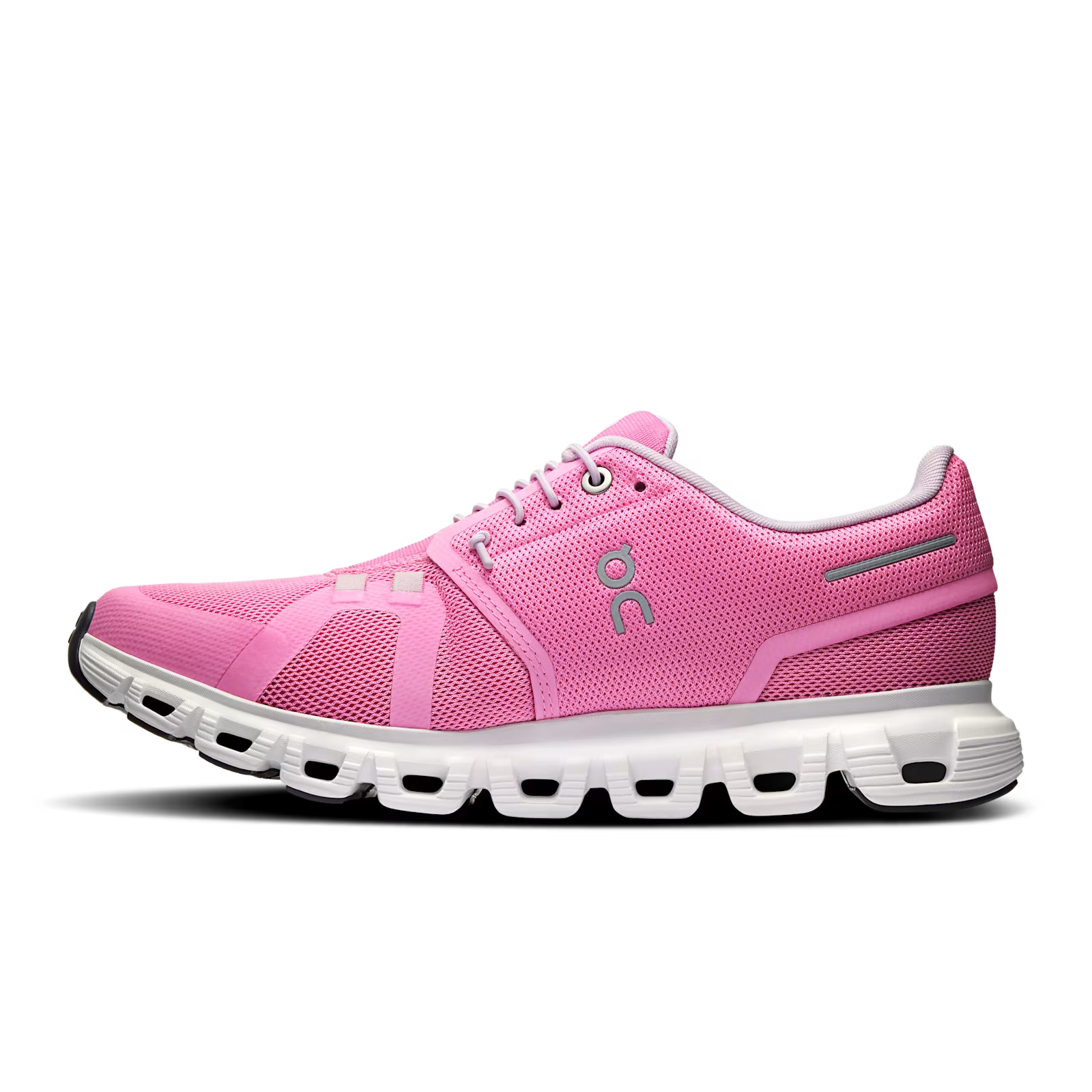 Women's - On Cloud 6 - Raspberry/White