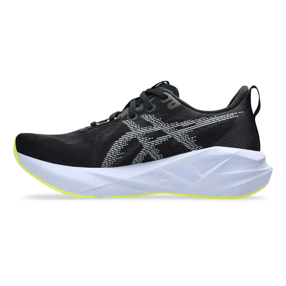 Men's - ASICS Novablast 5 - Black/Blue Fade