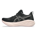 Women's - ASICS Novablast 5 - Black/Pearl Pink