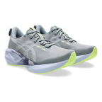 Women's - ASICS Novablast 5 - Gravel/Blue Fade