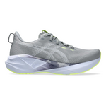 Women's - ASICS Novablast 5 - Gravel/Blue Fade