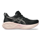 Women's - ASICS Novablast 5 - Black/Pearl Pink