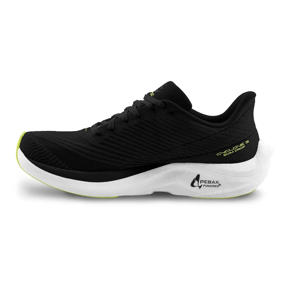 Topo - Men's Cyclone 3 - Black/Lime
