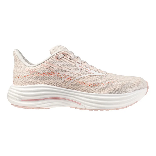 Women's - Mizuno Wave Rider 29 - Summer Sand - White