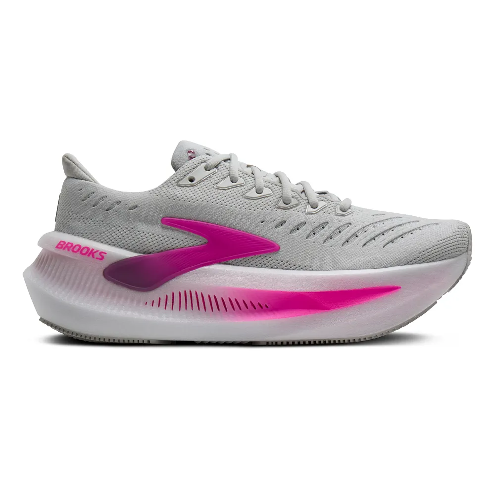 Women's Brooks Glycerin Max 2 - Oyster/Argyle/Cyber Pink