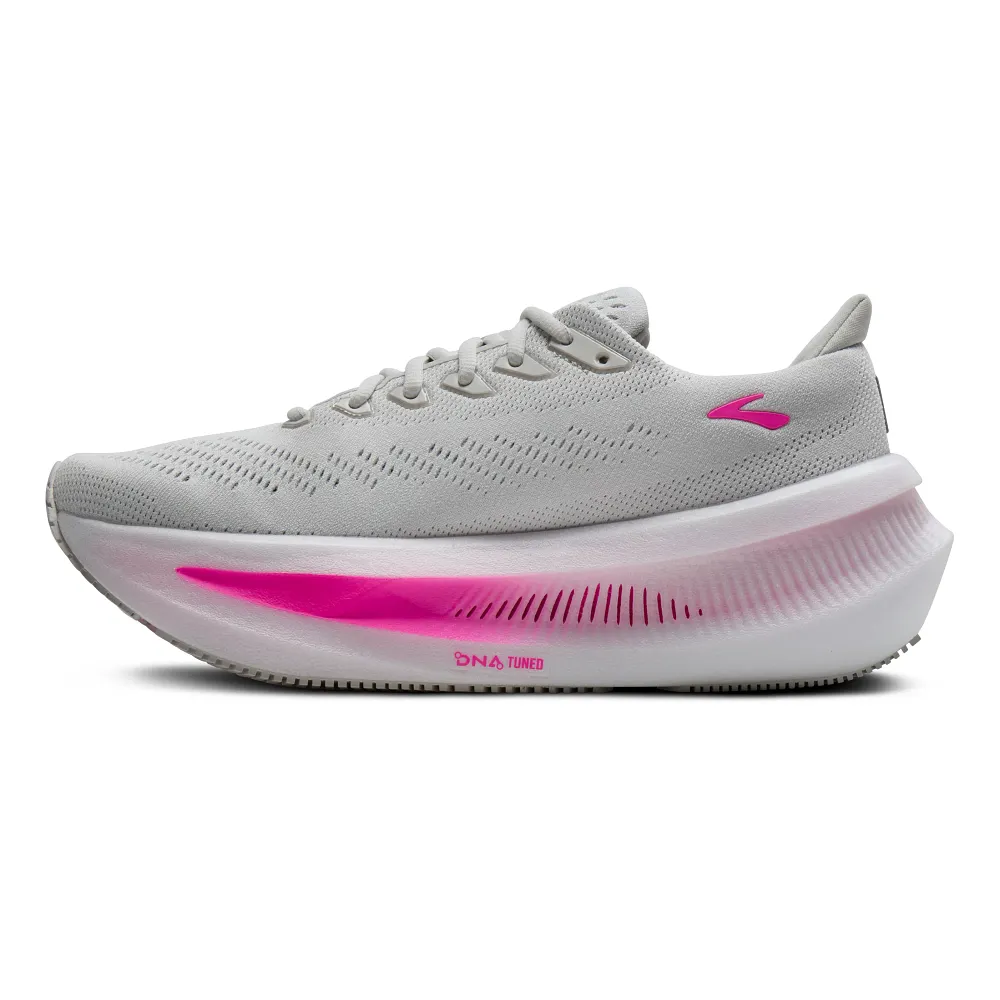 Women's Brooks Glycerin Max 2 - Oyster/Argyle/Cyber Pink