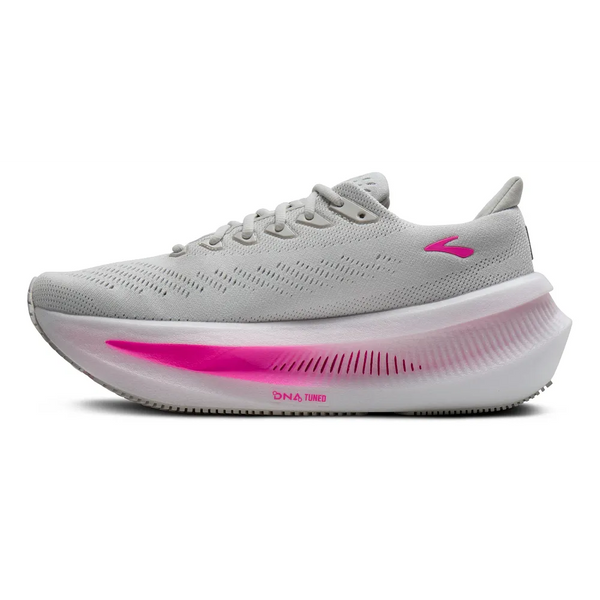 Women's Brooks Glycerin Max 2 - Oyster/Argyle/Cyber Pink