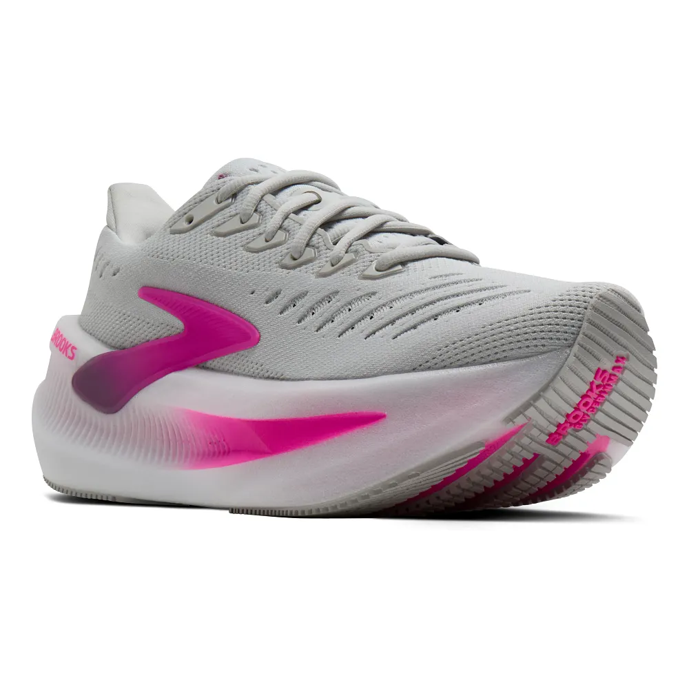 Women's Brooks Glycerin Max 2 - Oyster/Argyle/Cyber Pink