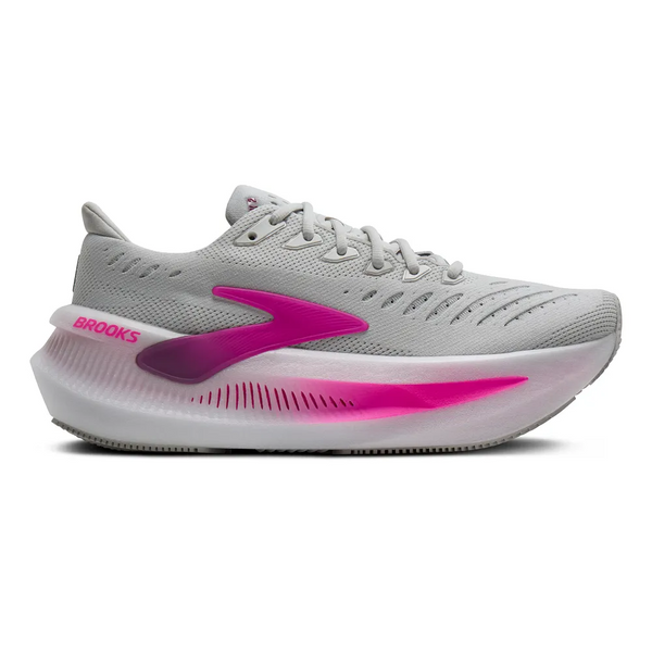 Women's Brooks Glycerin Max 2 - Oyster/Argyle/Cyber Pink