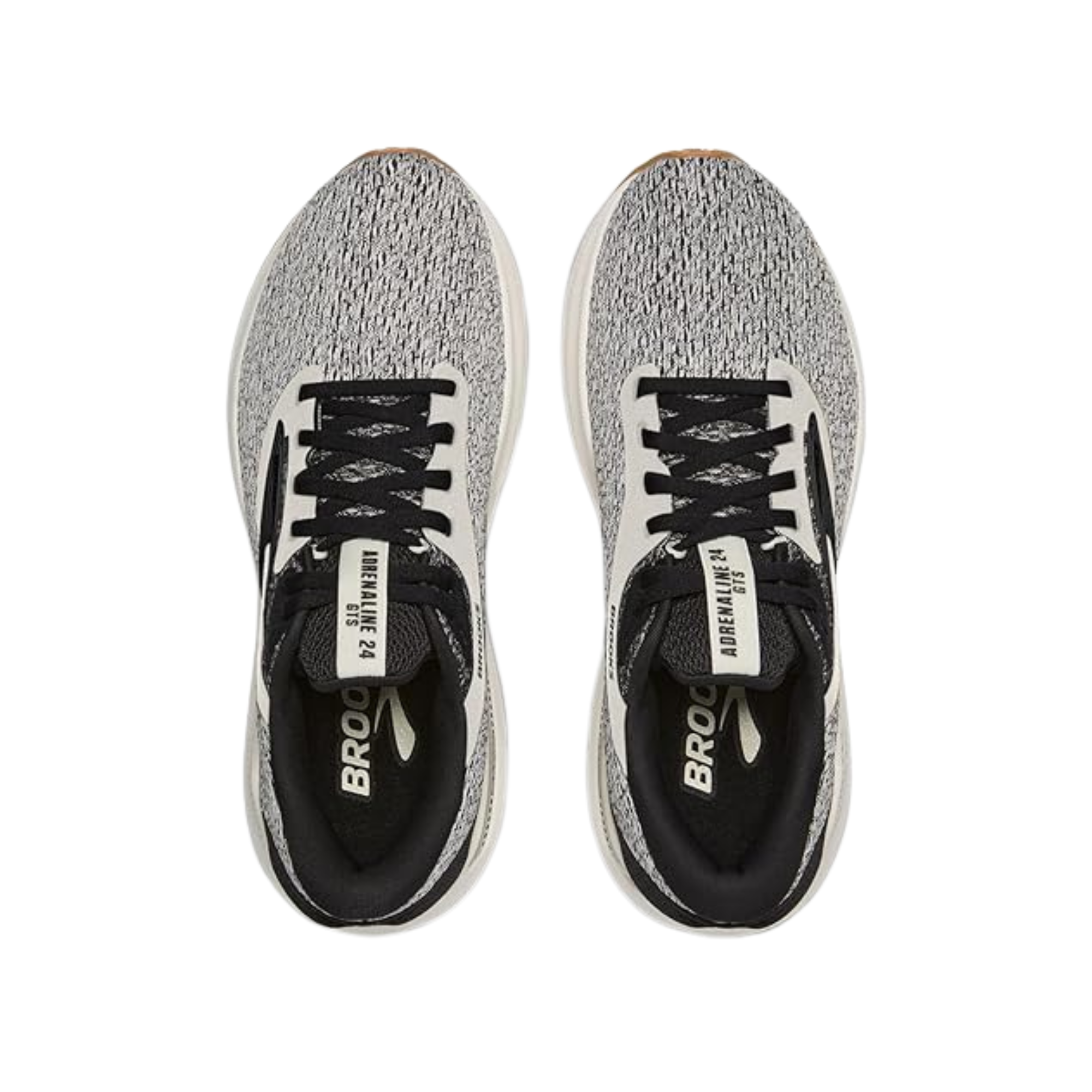 Men's - Brooks Adrenaline GTS 24 - Coconut/Black/Biscuit