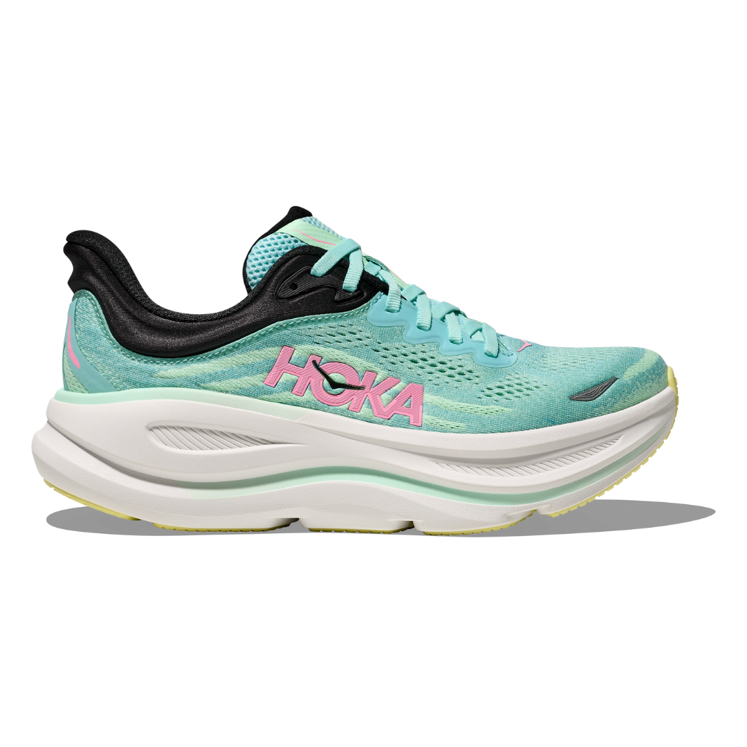 Women's - HOKA Bondi 9 - Blue Spark /Mint Fluorite