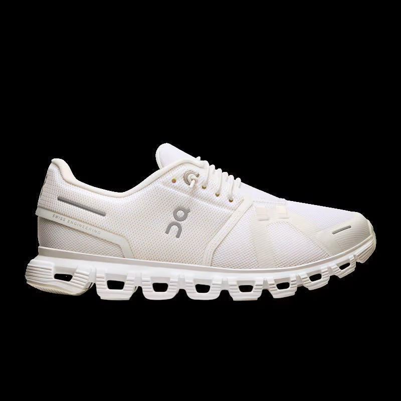 Women's - On Cloud 6 - White/White