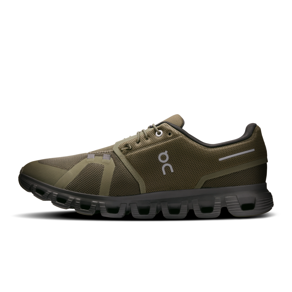 Men's - On Cloud 6 - Olive/Evergreen