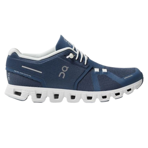 On Cloud 5 Womens Shoe- Denim/White