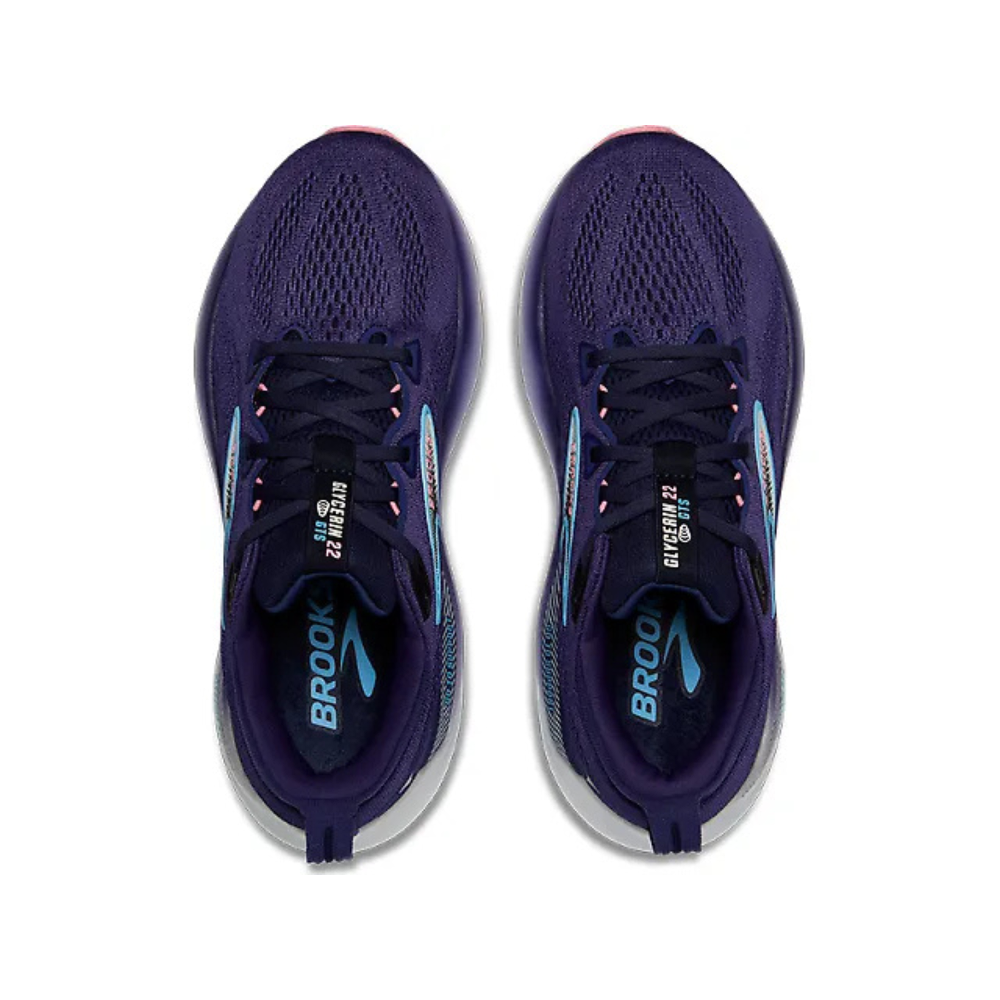 Women's - Brooks Glycerin GTS 22 - Blue Ribbon/Peacoat/Dianthus
