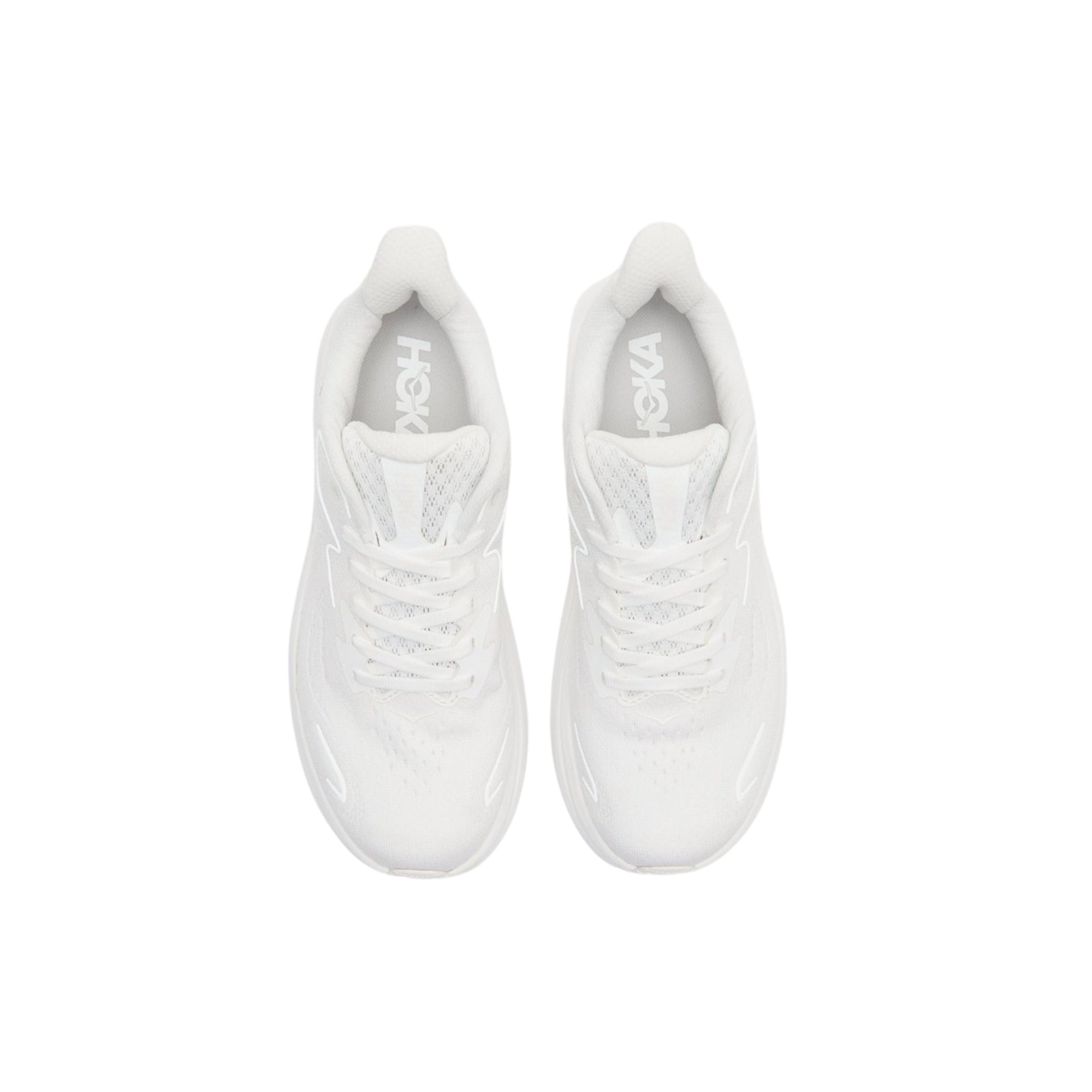 Women's - HOKA Clifton 10 - White/White