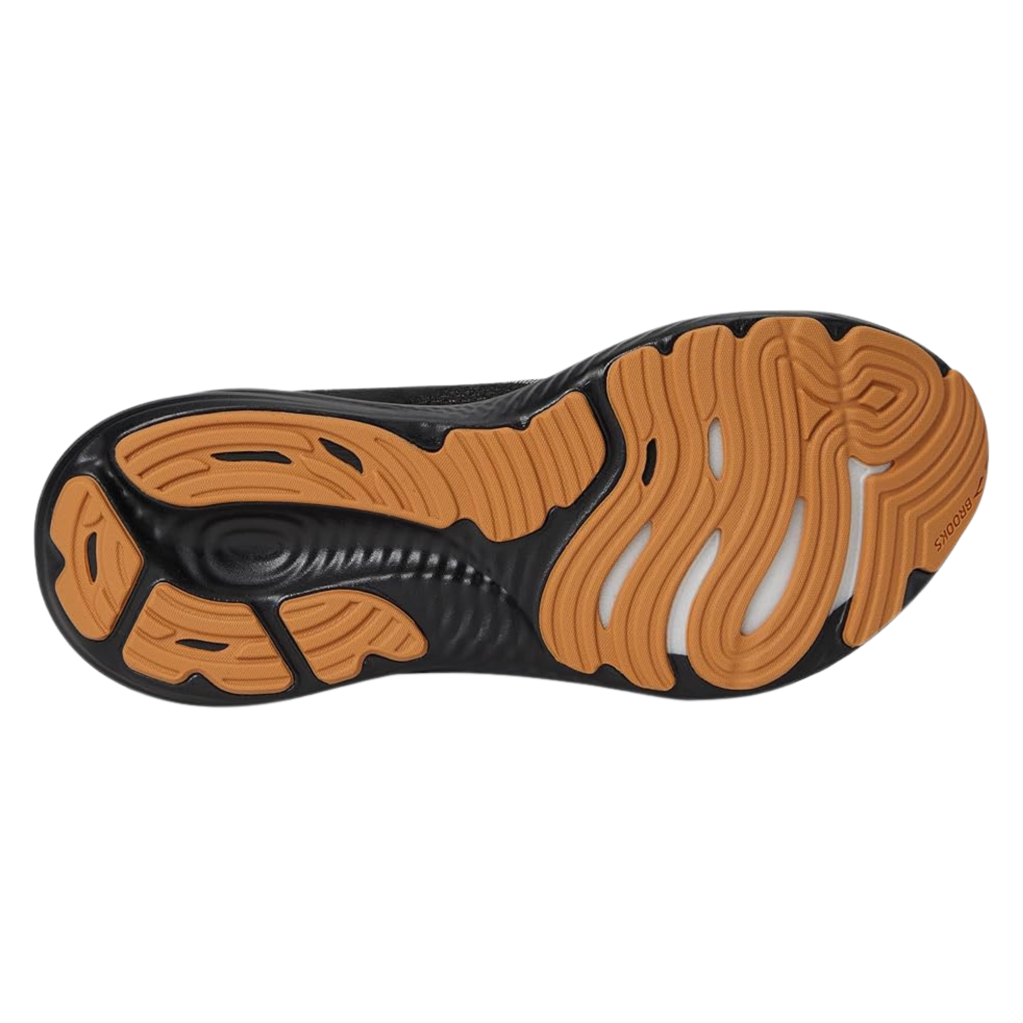 Men's - Brooks Glycerin 22 - Black/Primer Grey/Biscuit