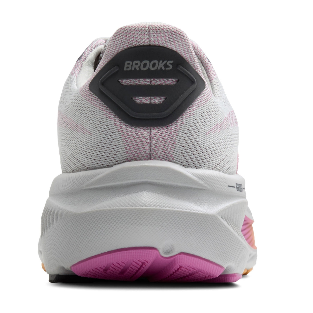 Women's - Brooks Ghost 17 - Oyster/Apricot/Pink