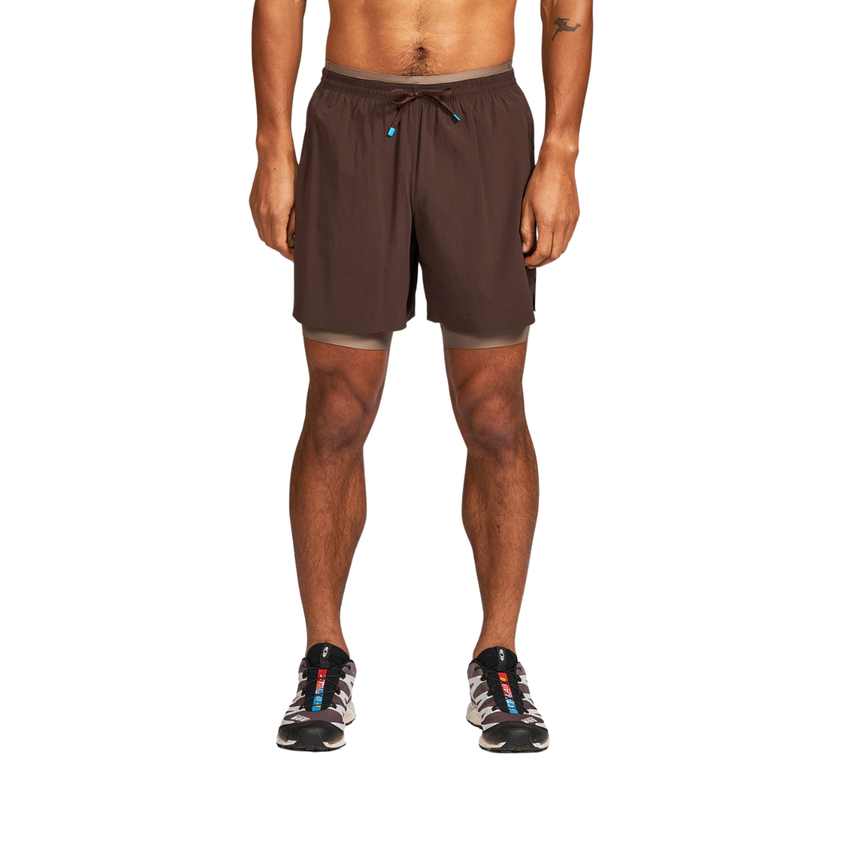 Men's - Janji 7" Multi Short 2-in-1 - Carob