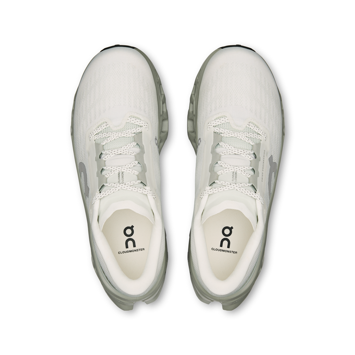 On Women's Cloudmonster 3 Ivory | Tin