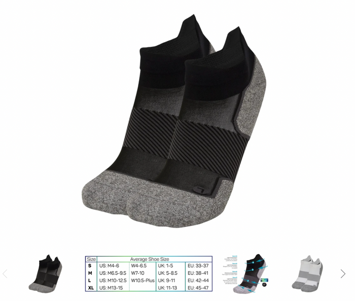 OS1st Active Comfort Perform Socks (No Show)