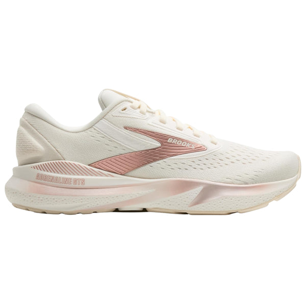 Women's - Brooks Adrenaline GTS 24 - Coconut/Rose Gold/White