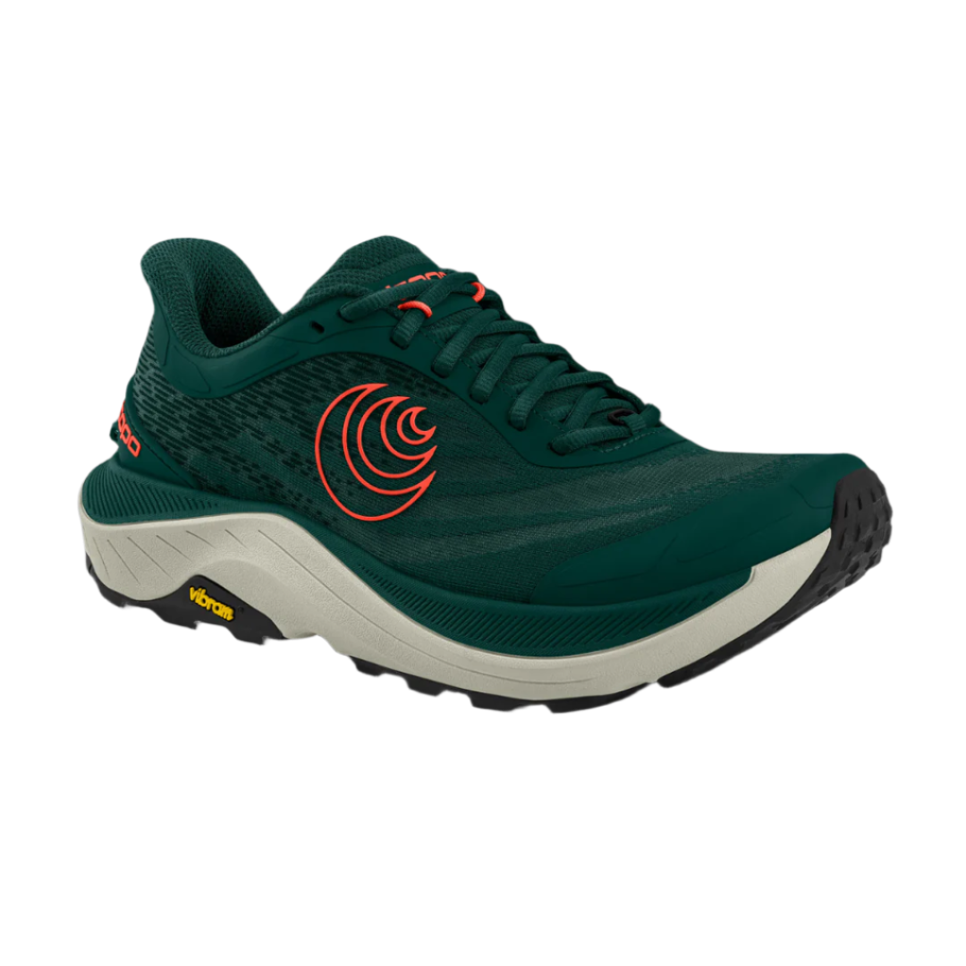 Topo Ultraventure 4 Mens Shoe- Dark Teal/Orange