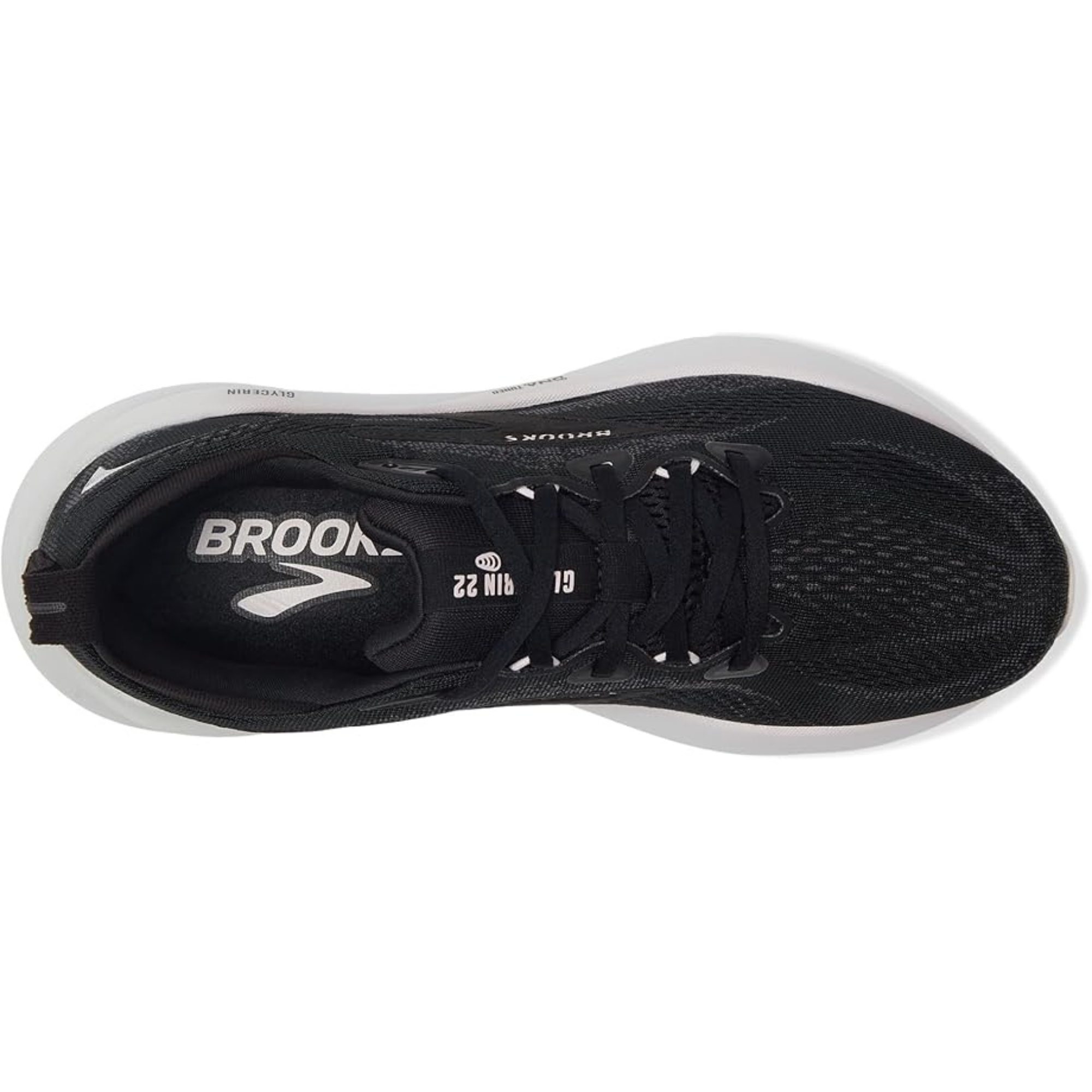 Women's - Brooks Glycerin 22 - Black/Orchid Ice/White