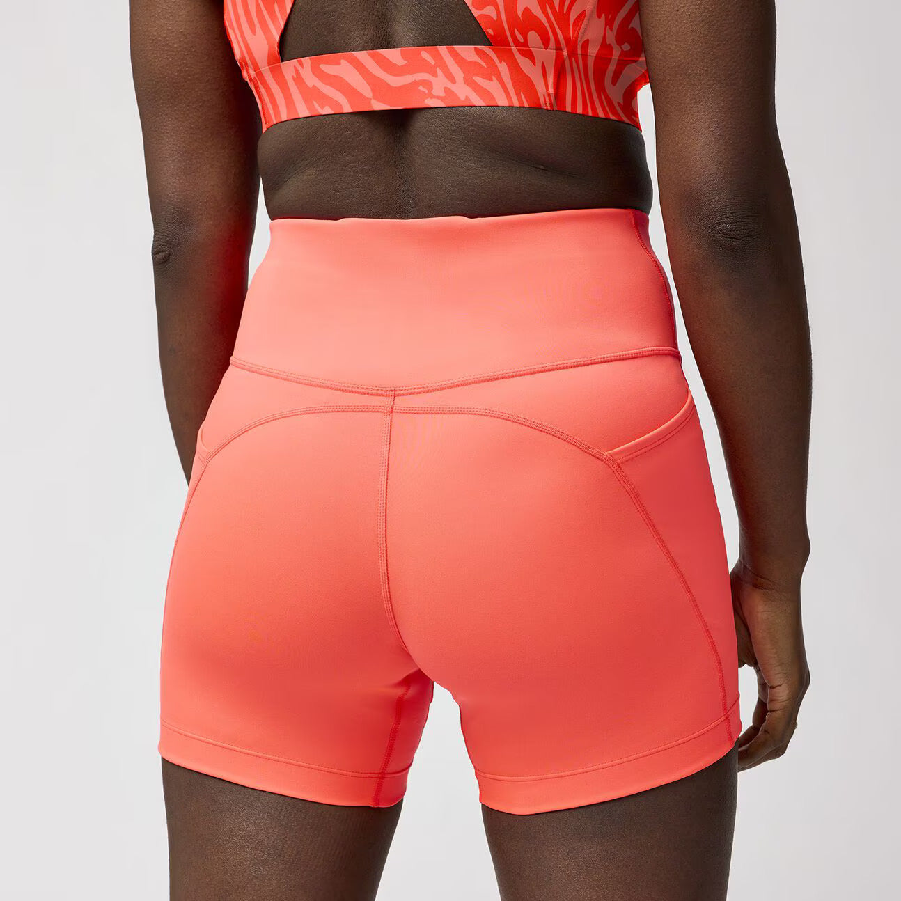 BROOKS - Spark 5" Short Tight - Neo Cayenne