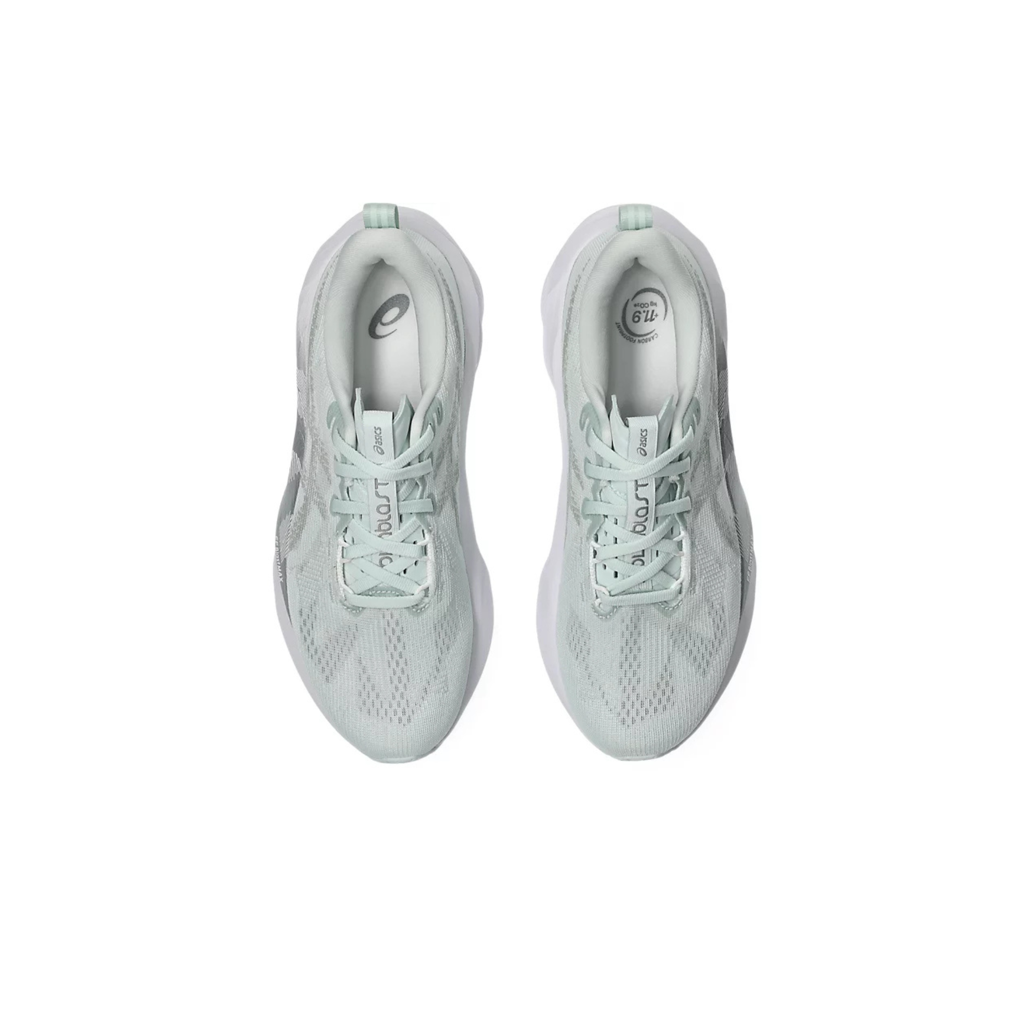 Women's - ASICS Novablast 5 - Pure Aqua/Seal Grey