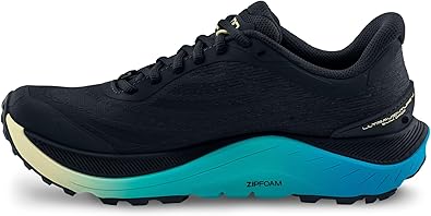 Topo Ultraventure 4 Womens Shoe- Black/Lime