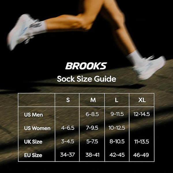 Brooks Ghost Lite No Show Sock 2-Pack- Strobe Blue/White &White/Blue
