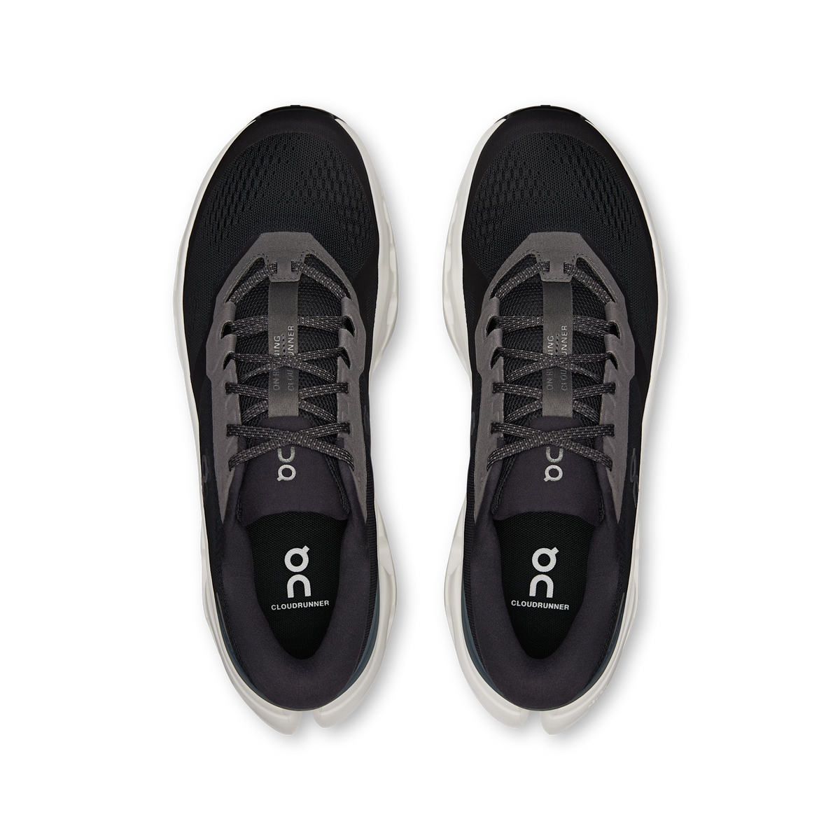 On Men's Cloudrunner 3 Black | Ivory