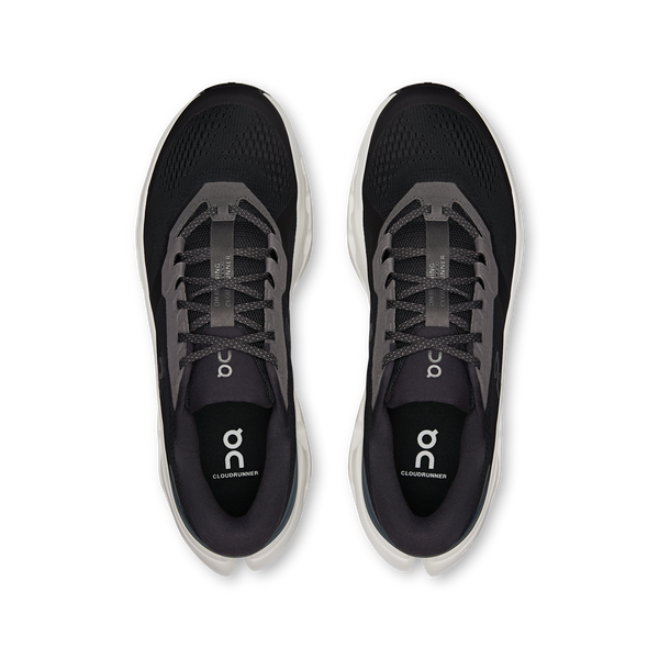On Men's Cloudrunner 3 Black | Ivory