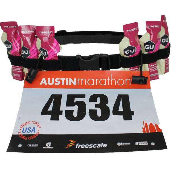 SPIbelt Race Number Belt with Energy Loops
