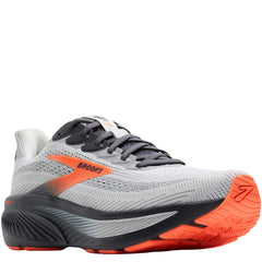 Men's - Brooks Ghost 17 - Oyster Mushroom/Orange/Ebony