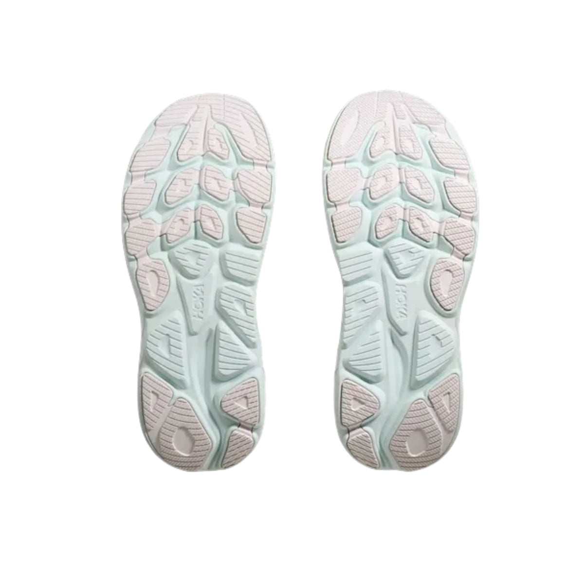 Women's - HOKA Clifton 10 - White/Cielo Blue