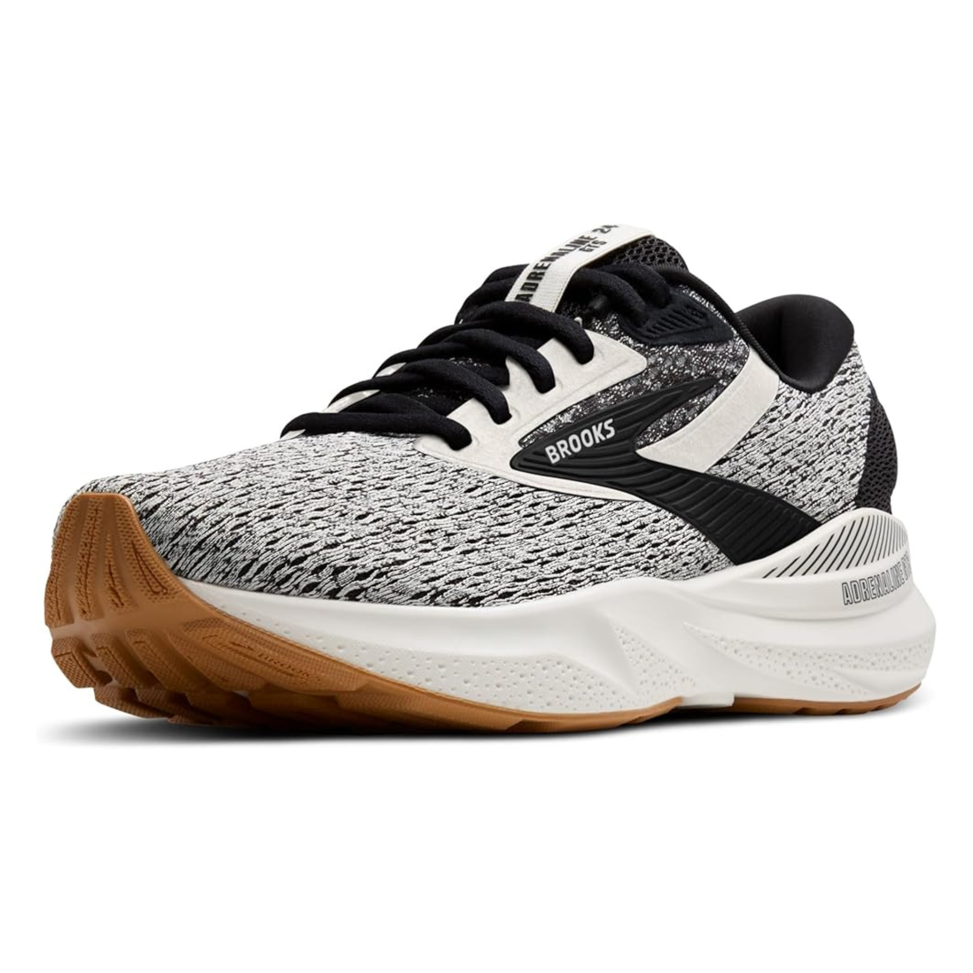 Men's - Brooks Adrenaline GTS 24 - Coconut/Black/Biscuit