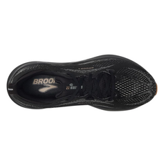 Men's - Brooks Glycerin GTS 22 - Black/Primer Grey/Biscuit